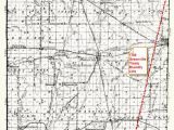 Greenville Ohio Map 1795 Greenville Treaty Line Map Randolph County Historical society