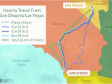 Greyhound Map California San Diego to Las Vegas 4 Ways to Travel