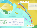 Greyhound Map California San Diego to Los Angeles All Of the Travel Options
