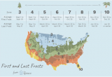 Growing Zones Map Minnesota First and Last Frost Dates by Usda Zone