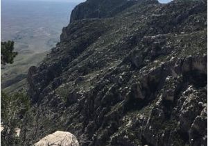 Guadalupe Mountains Texas Map Guadalupe Peak Trail Bild Von Guadalupe Mountains Nationalpark