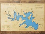 Guadalupe River Texas Map Amazon Com Canyon Lake Texas Framed Wood Map Wall Hanging Handmade