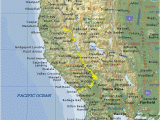 Guerneville California Map the Russian River Flows Through Mendocino and Marin Counties In