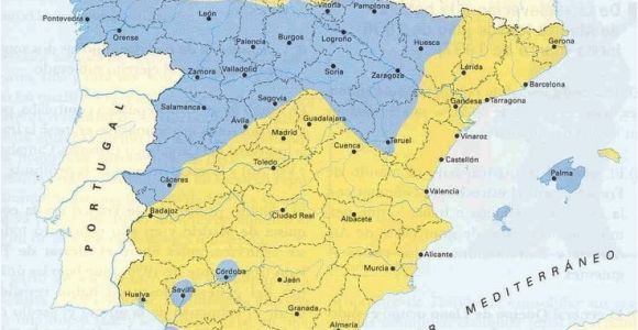 Guernica Spain Map Territories Controlled by the Two Sides at the Start Of the Spanish