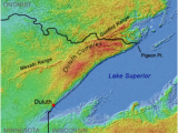 Gunflint Lake Minnesota Map Gunflint Range Wikipedia