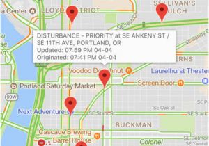 Halsey oregon Map Portland Incident Map Alerts by David Gross