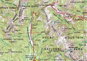 Hanging Lake Colorado Map the Glaciation Of Grand Lake