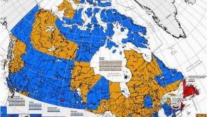 Hard Water Map Canada Canada Election Map before and after Canadians Voted