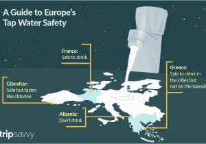 Hard Water Map Canada Tap Water Safety Information for European Countries