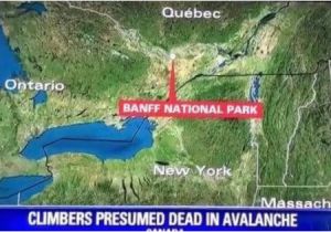 Hard Water Map Canada U S Network is Way Off On Banff Map Like Way Off