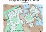 Harry Potter Map Of England Harry Potter Hogwarts Castle Map the Wonderful World Of