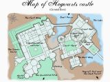 Harry Potter Map Of England Harry Potter Hogwarts Castle Map the Wonderful World Of