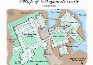 Harry Potter Map Of England Harry Potter Hogwarts Castle Map the Wonderful World Of