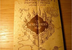 Harry Potter Map Of England the Marauder S Map From Harry Potter and the Prisoner Of