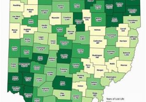 Heath Ohio Map Opioid Ods Responsible for 500 000 Plus Years Of Life Lost In the
