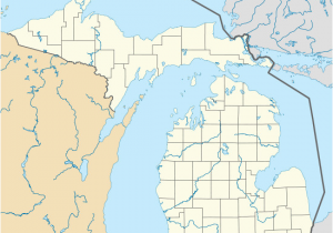 Hell Michigan Map Falls Lake State Recreation area Revolvy