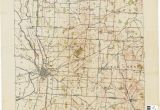 Henry County Ohio Map Ohio Historical topographic Maps Perry Castaa Eda Map Collection