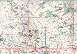 Herefordshire England Map A Study Of Properties In the Upper Escley Valley C 1566 1844