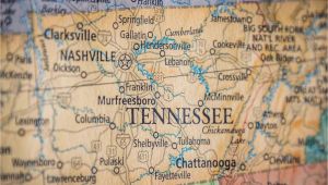 Hermitage Tennessee Map Old Historical City County and State Maps Of Tennessee