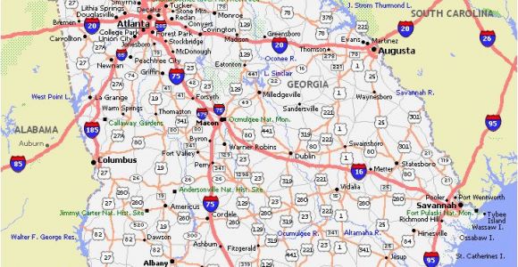 Hiawassee Georgia Map Georgia Savannah Jekyll St Simon S islands the Golden isles