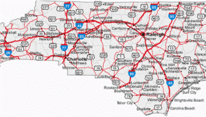 Hickory north Carolina Map Map Of north Carolina Cities north Carolina Road Map