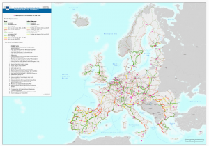 High Speed Rail Map Europe 30 Priority Projects Innovation and Networks Executive Agency