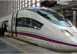 High Speed Train Spain Map Ave S103 High Speed Trains