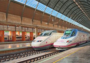 High Speed Trains In Spain Map Bus and Train Stations In Seville Spain