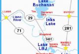 Highland Lakes Texas Map Texas Highland Lakes Map Business Ideas 2013