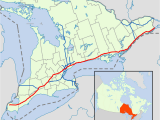 Highway 1 Canada Map Ontario Highway 401 Wikipedia