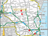 Highway Map Of Minnesota and Wisconsin Wisconsin Highway Map Aishouzuo org