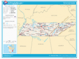 Highway Map Of Tennessee Tennessee Wikipedia