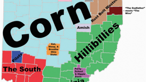 Hillsboro Ohio Map 8 Maps Of Ohio that are Just too Perfect and Hilarious Ohio Day