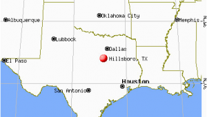 Hillsboro Texas Map Hillsboro Map