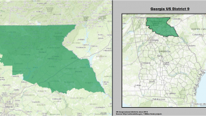 Hiram Georgia Map Georgia S 9th Congressional District Wikipedia