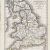 Historic Maps England 1825 Antique Map Of Ancient Great Britain original Antique