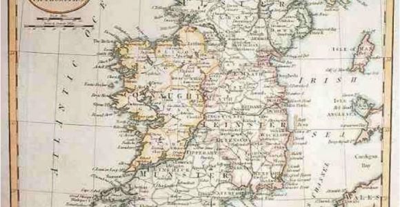 Historical Map Of Ireland Map Of Ireland In 1800 Russell Maps Map Historical