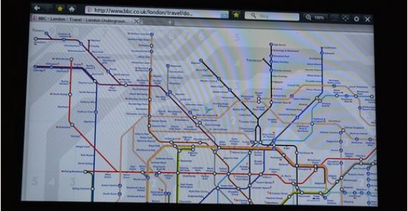 Holiday Inn England Map In Your Room Tv Tube Map Picture Of Hub by Premier Inn