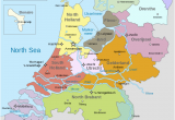 Holland Map In Europe Map Of the Netherlands Including the Special Municipalities