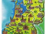 Holland Map Of Europe Netherlands tourist Map Google Search Europe In 2019