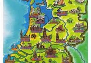 Holland On the Map Of Europe Netherlands tourist Map Google Search Europe In 2019