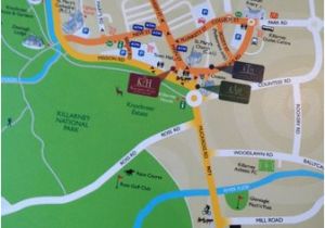 Hostels In Ireland Map Map Showing Central Location Picture Of Killarney towers