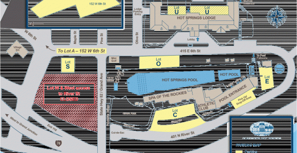 Hot Springs Colorado Map Glenwood Hot Springs Pool the Hottest Mineral Hot Springs In Colorado