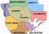 Houston On A Map Of Texas 25 Best Maps Houston Texas Surrounding areas Images Blue