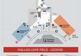 Houston Texas Airport Terminal Map Dallas Love Field Airport Map