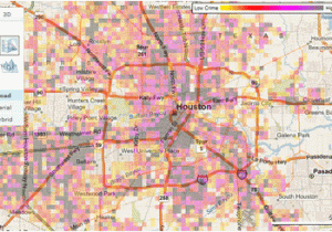 Houston Texas Crime Map Crime In Houston Map Autobedrijfmaatje