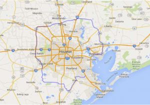 Houston Texas Map and Surrounding areas See How Grand Parkway Compares In Size to Other Land formations