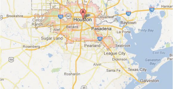 Houston Texas Map and Surrounding areas Texas Maps tour Texas