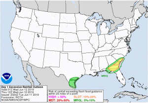 Houston Texas Weather Map Se Texas Hazards Graphics