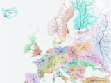 How to Draw A Map Of Europe Europe if Borders Were Set According to Travel Distance to